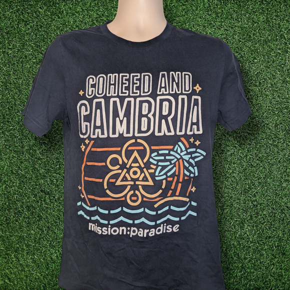 Rare: Coheed and Cambria "Mission: Paradise" Cruise Ship T-shirt - Medium - Picture 1 of 2